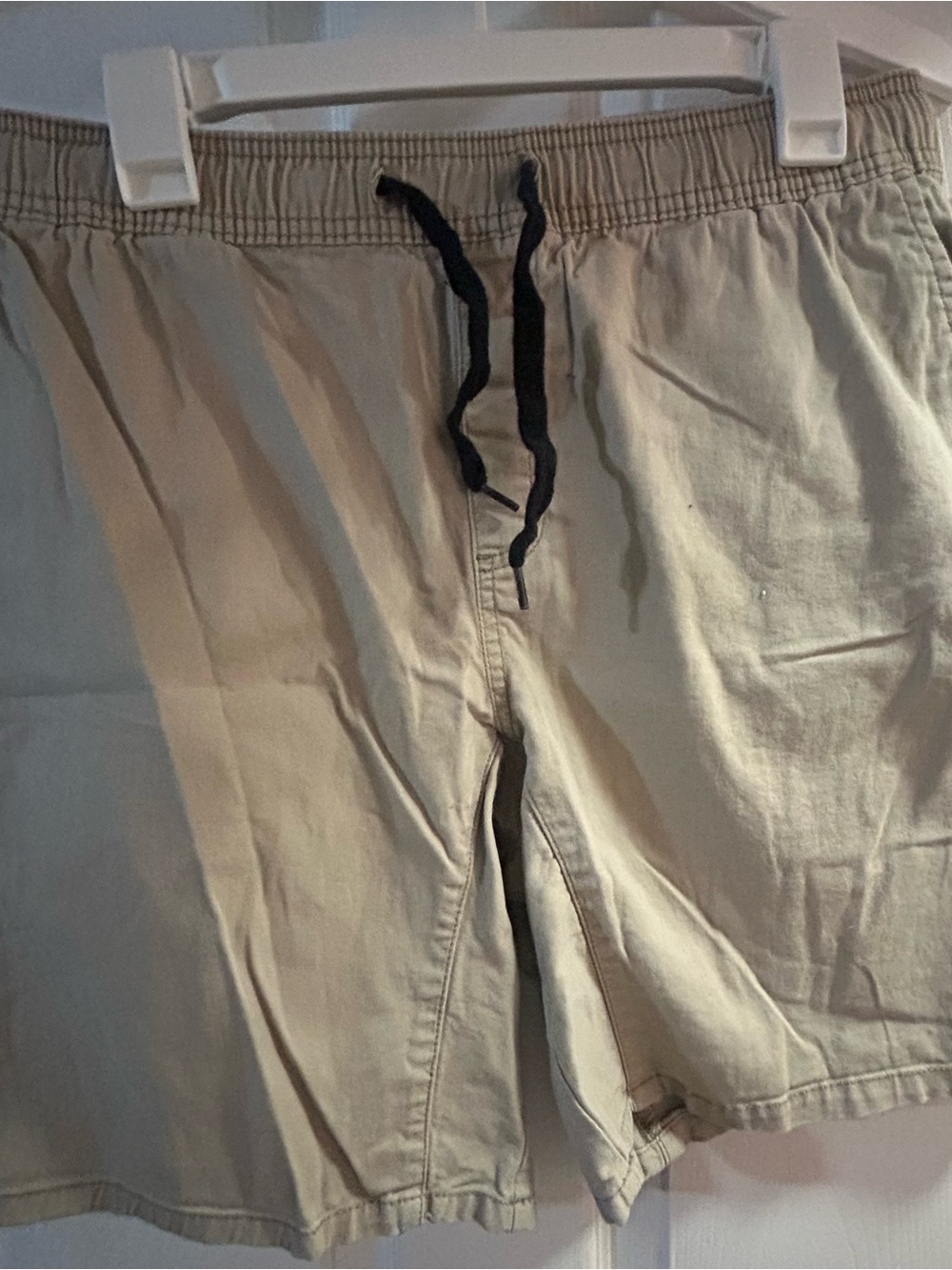 George Men's Khaki Stretch Cotton Chinos - Beige